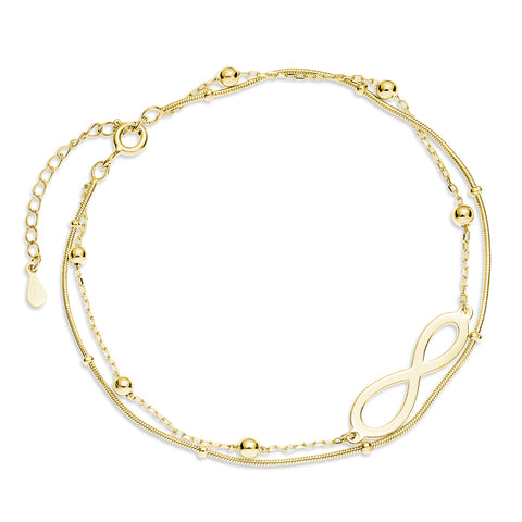Infinity bracelet with minimal design - Dilan Collective