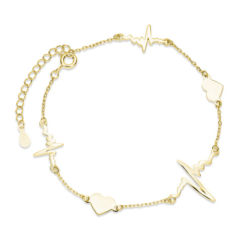Minimal gold necklace with delicate pendant design - Dilan Collective
