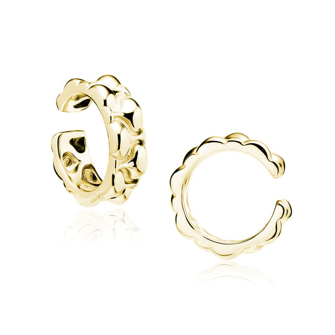 Goud vergulde ear cuff (per stuk)