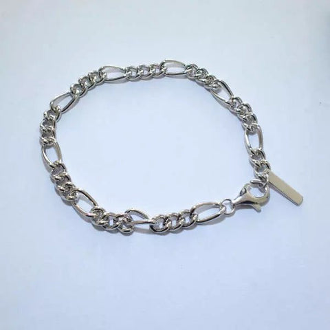Armband Chunky zilver - Studio Mama