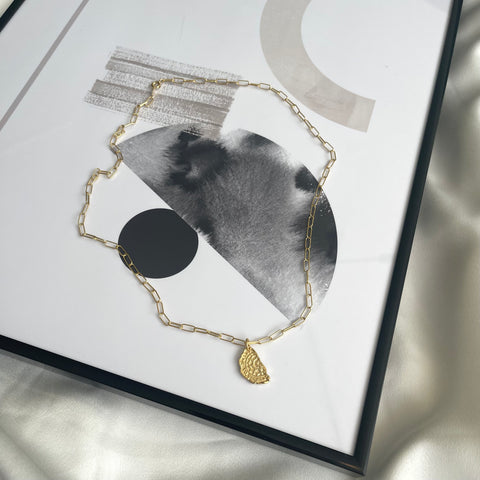 Necklace Broken Coin gold