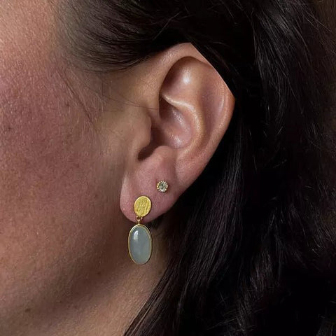 Oorbellen Gemma goud - Studio Mama