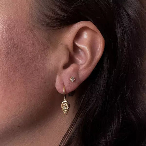 Oorbellen Sunshine goud - Studio Mama